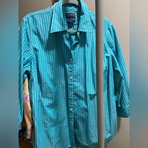 Chaps Women’s 1X LS No-Iron Blouse. Never worn